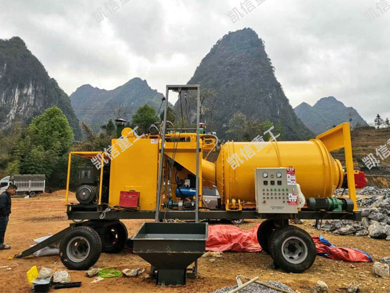 滾筒式瀝青砼拌合機